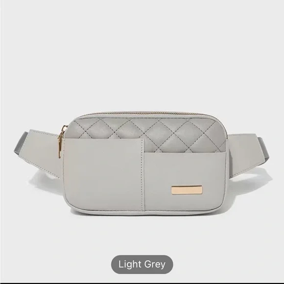 Zipper Fanny Pack, Women's Waist Bag With Adjustable Strap Stylish Faux Leather - Picture 4 of 5